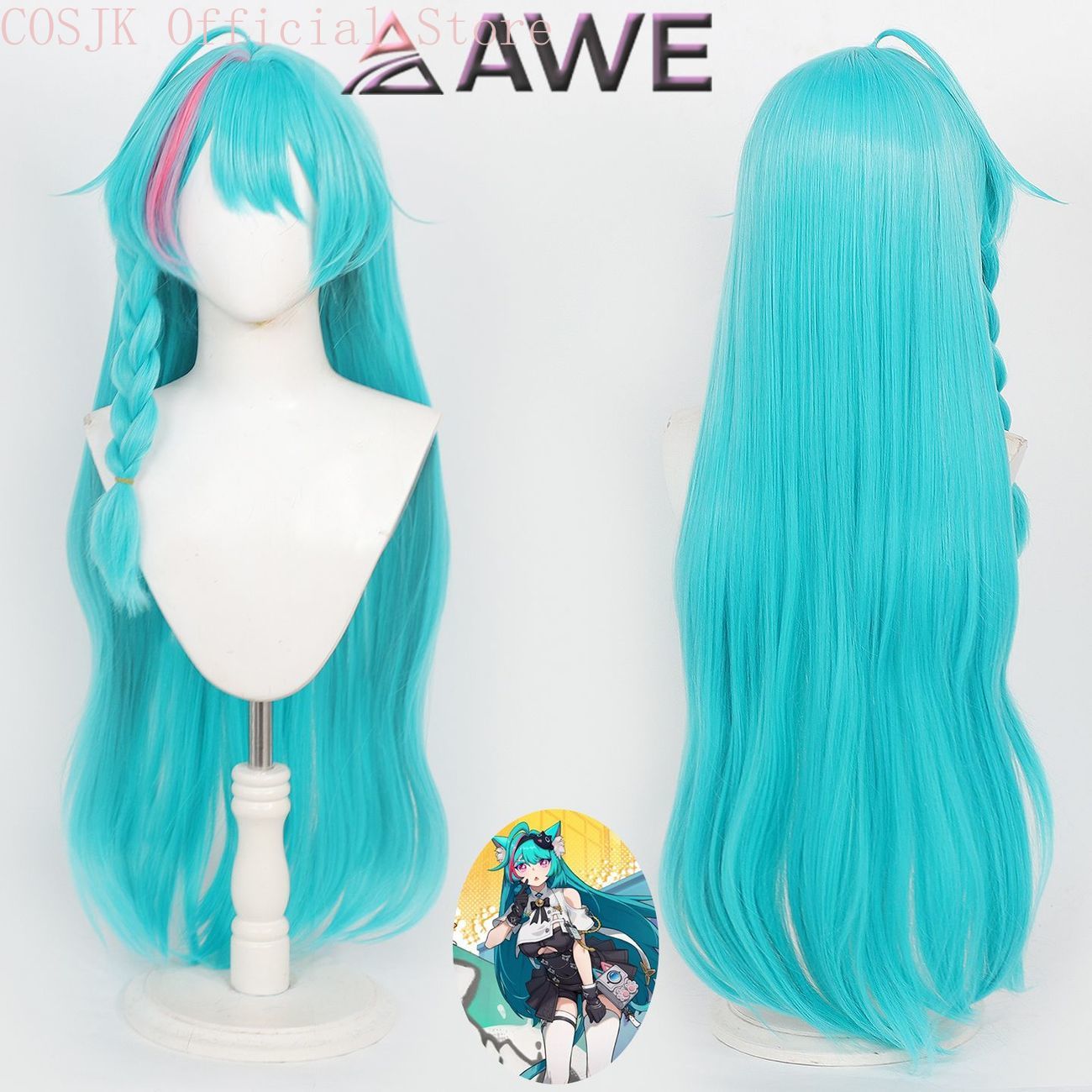 Anime Cosplay Wig Heat Resistant - Neverness to Everness، شخصية 