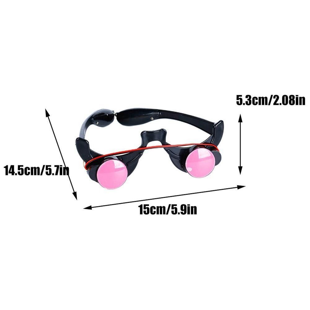 نظارات E9 للهالوين بتصميم عين  - مراجعة Glow In The Dark Party Glasses وسعره