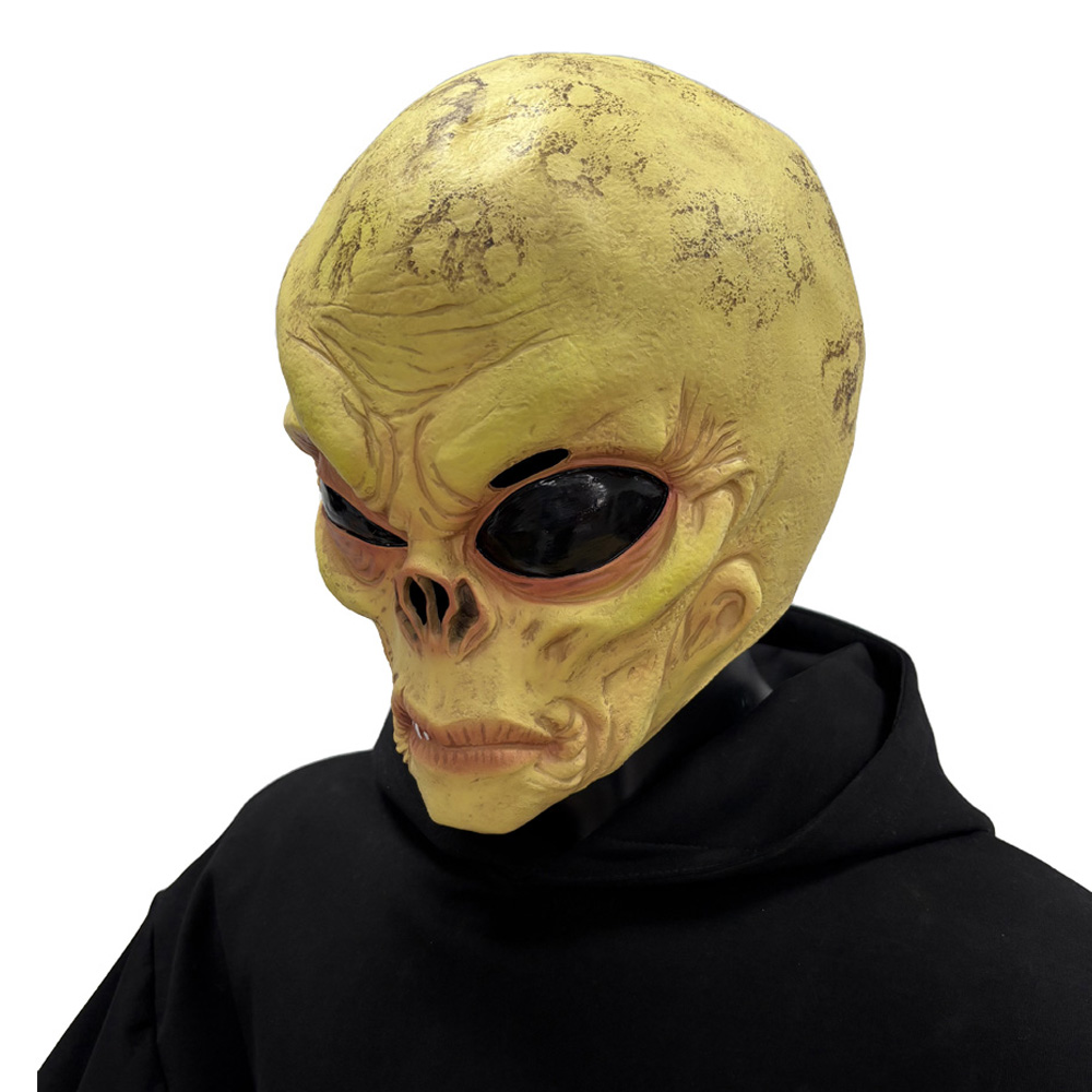 قناع جمجمة كائن فضائي واقعي بع - مراجعة Latex Alien Mask Realistic وسعره