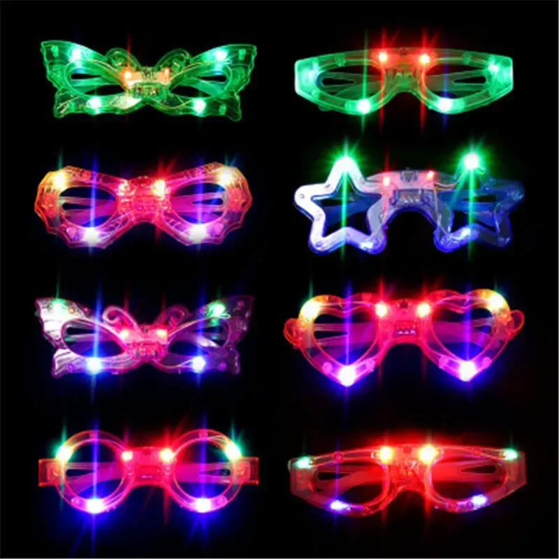 20 قطعة من النظارات المضيئة ال - مراجعة Glow In The Dark Party Glasses وسعره