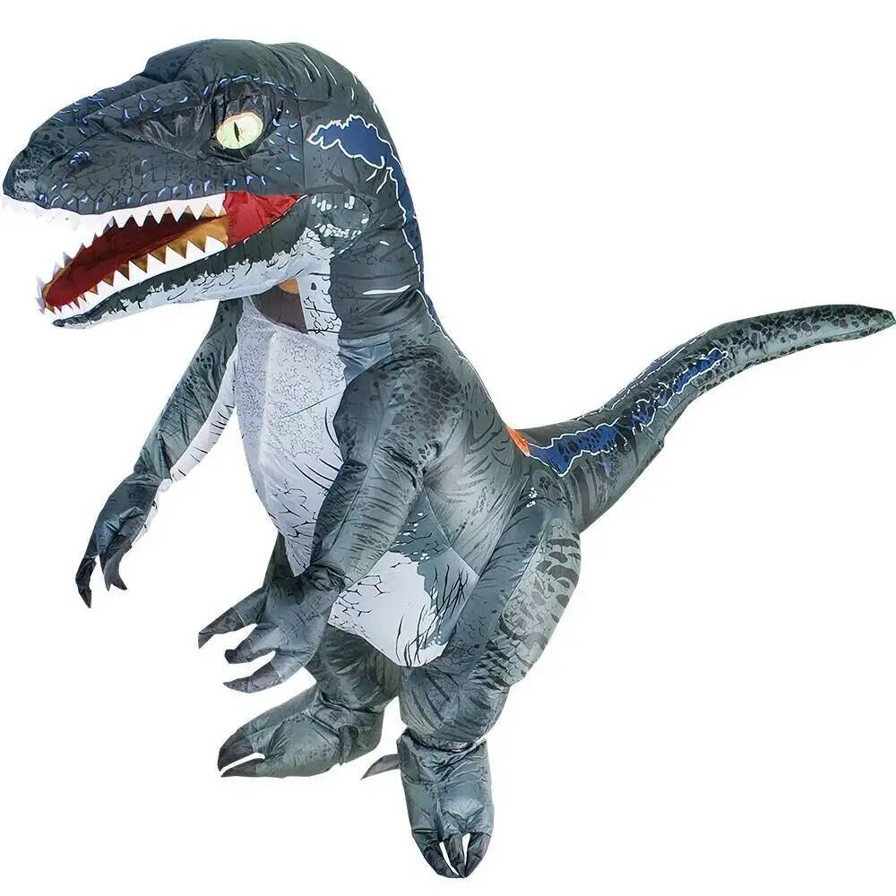 زي ديناصور فيلوسيرابتور قابل ل - مراجعة Inflatable Dinosaur Costume Adult وسعره