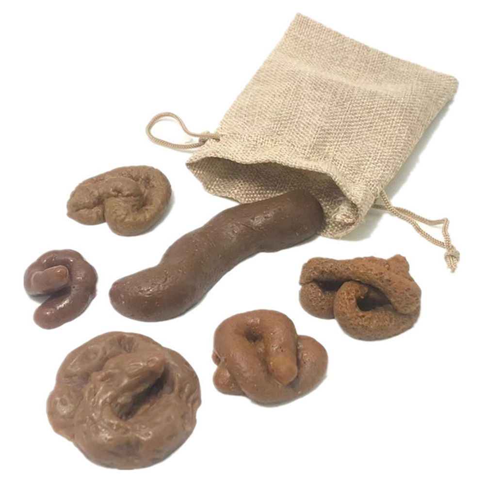 6 قطع من Turd Tricky Fool's Ho - مراجعة Fake Poop Gag Gift وسعره