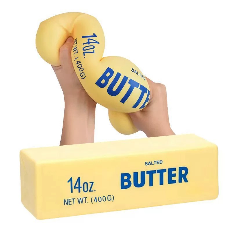 لعبة زبدة كبيرة ناعمة بطول 22  - مراجعة Novelty Gifts وسعره