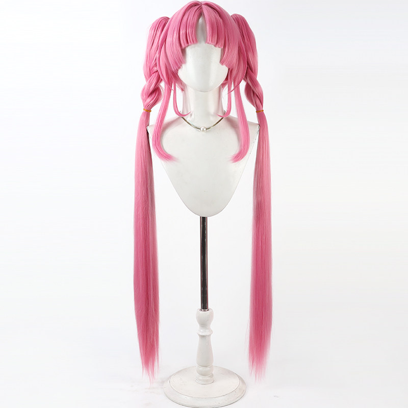 شعر مستعار كوبياشي ميكورو وردي - مراجعة Anime Cosplay Wig Heat Resistant وسعره
