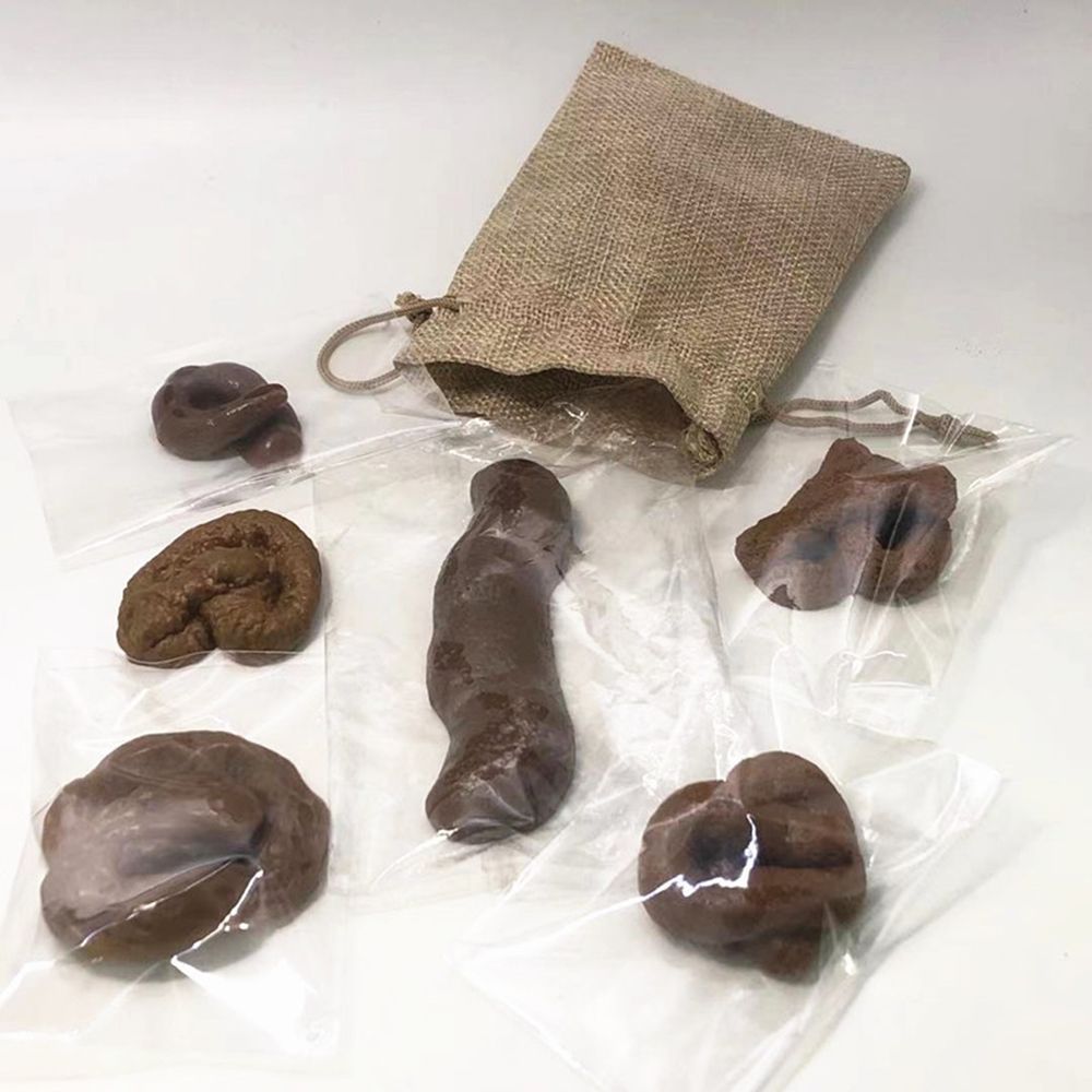 6 قطع من أدوات المزاح المضحكة  - مراجعة Fake Poop Gag Gift وسعره
