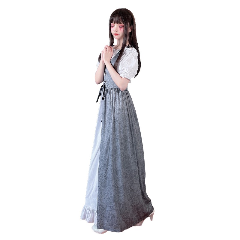 فستان طويل بتصميم عصر النهضة،  - مراجعة Medieval Renaissance Dress Women وسعره