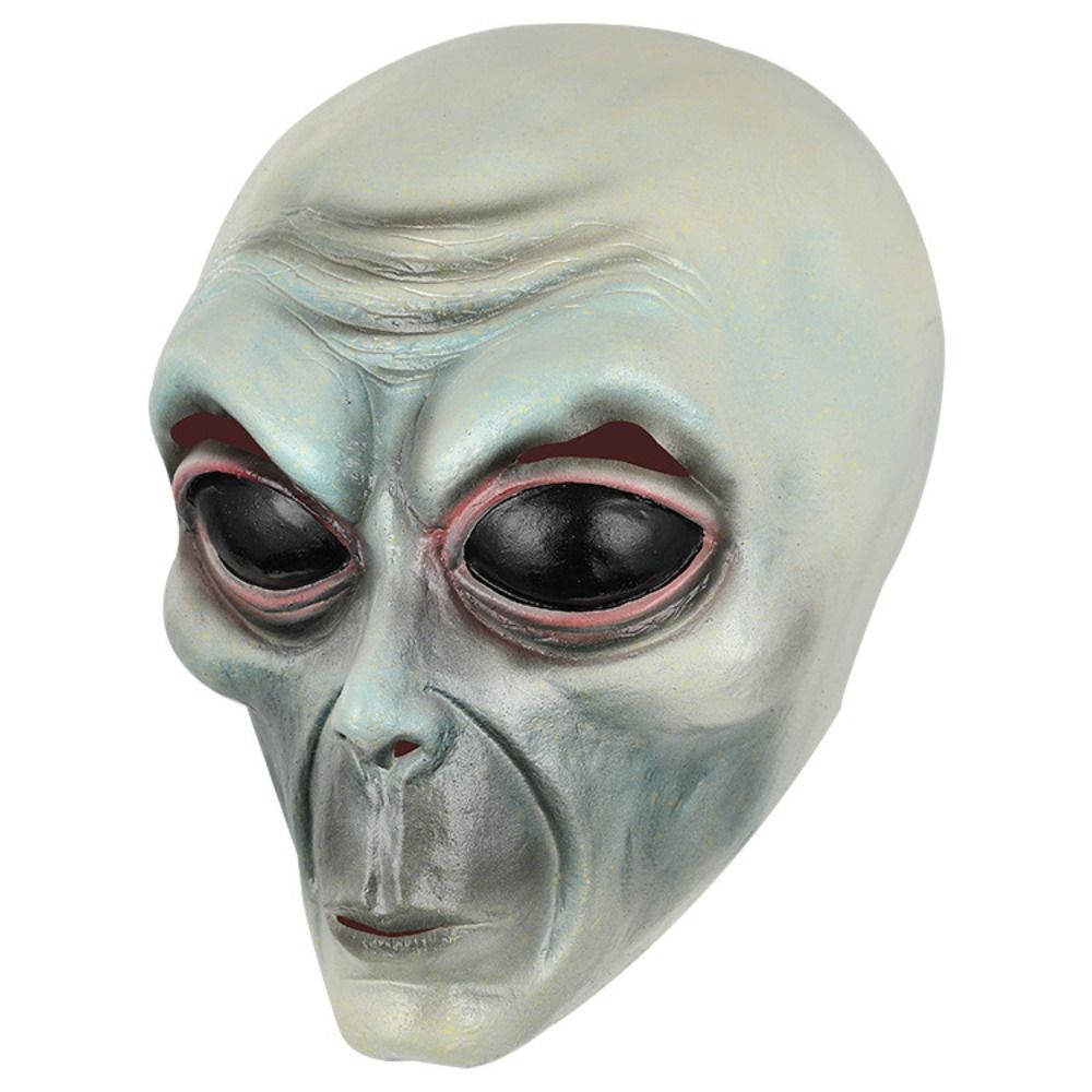 قناع كائن فضائي من مادة اللاتك - مراجعة Latex Alien Mask Realistic وسعره
